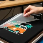 Transfer DTF têxtil para personalizar camisetas Portugal prensa térmica