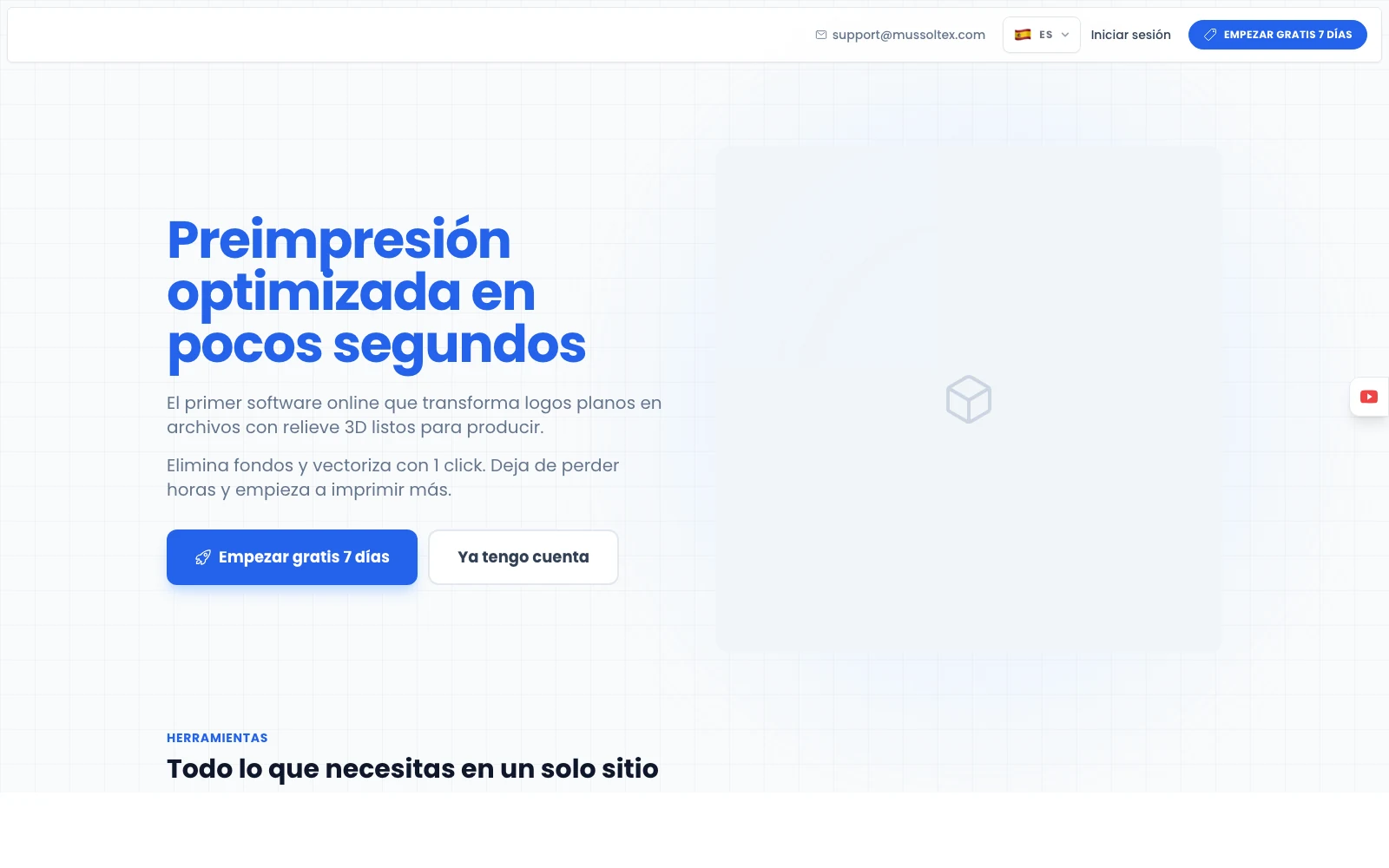 Mussoltex — software de pré-impressão online do grupo Forte Printers para profissionais gráficos e têxteis