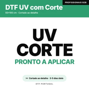 DTF UV com Corte 55x100 cm — Serviço profissional de corte para rígidos, pronto a aplicar — DTF Portugal